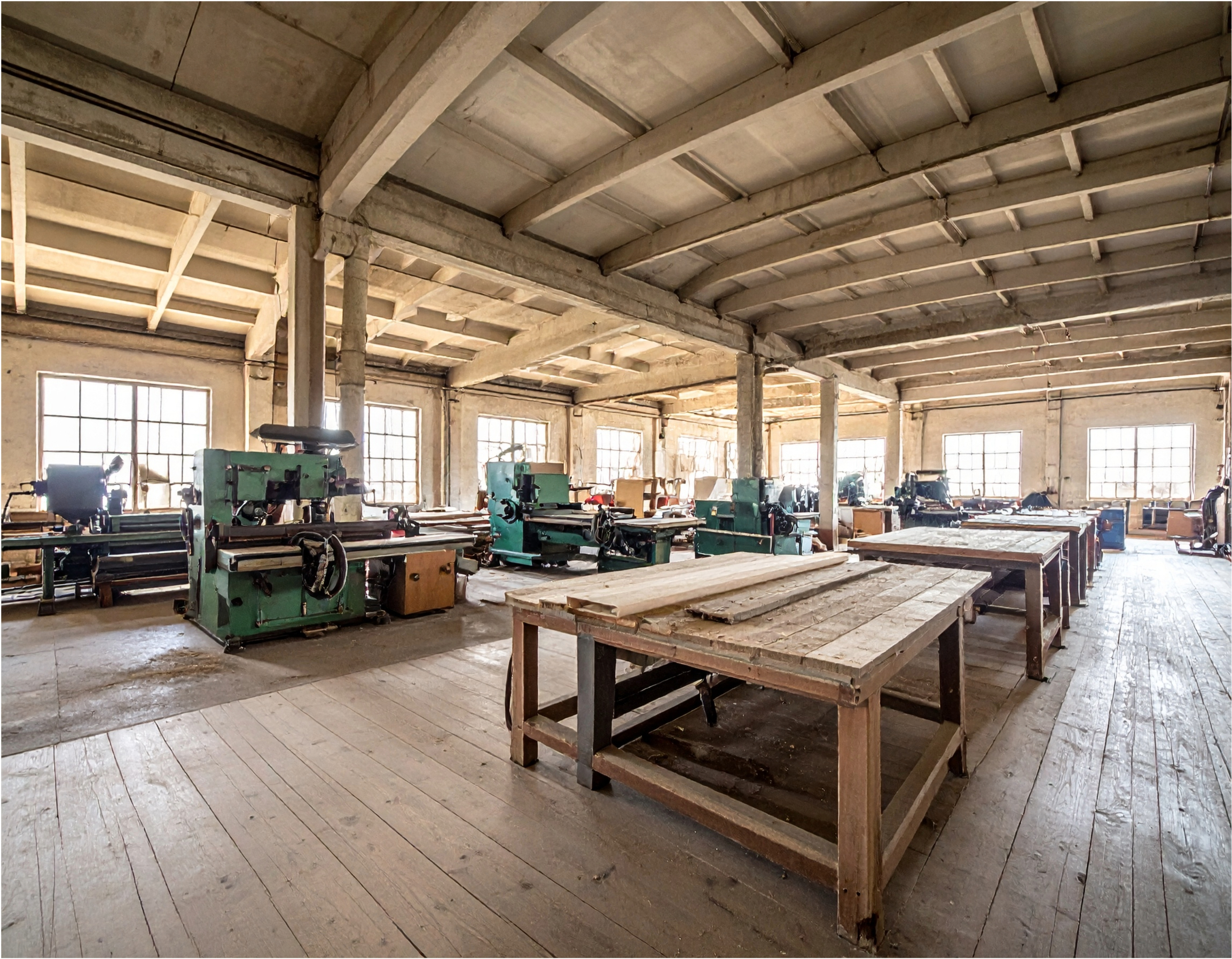 Atelier de menuiserie